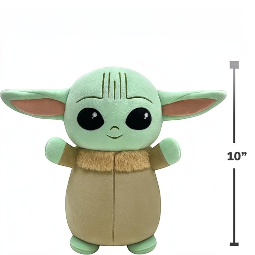 SQUISHMALLOWS 10" -GROGU L18 (เบบี้โยดา) จากซีรีส์ The Mandalorian ขนาด 10 นิ้ว - Image 5