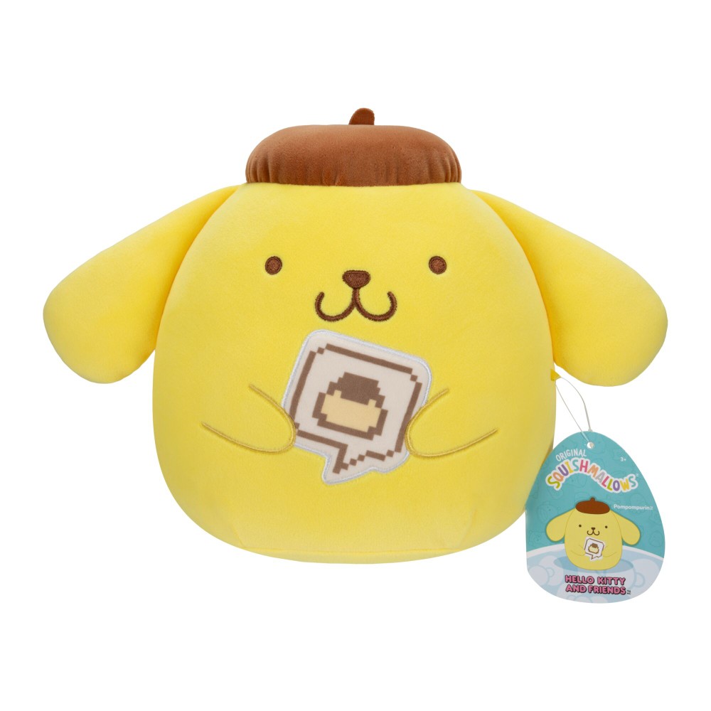 SQUISHMALLOWS 8" - POMPOMPURIN L18 พอมพอมพูริน 8 นิ้ว