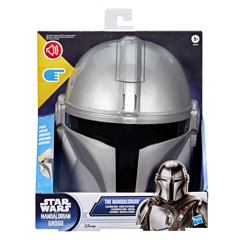 STAR WARS MOVIE MANDALORIAN ELECTRONIC MASKสวมบทบาทเป็นนักล่าเงินรางวัล