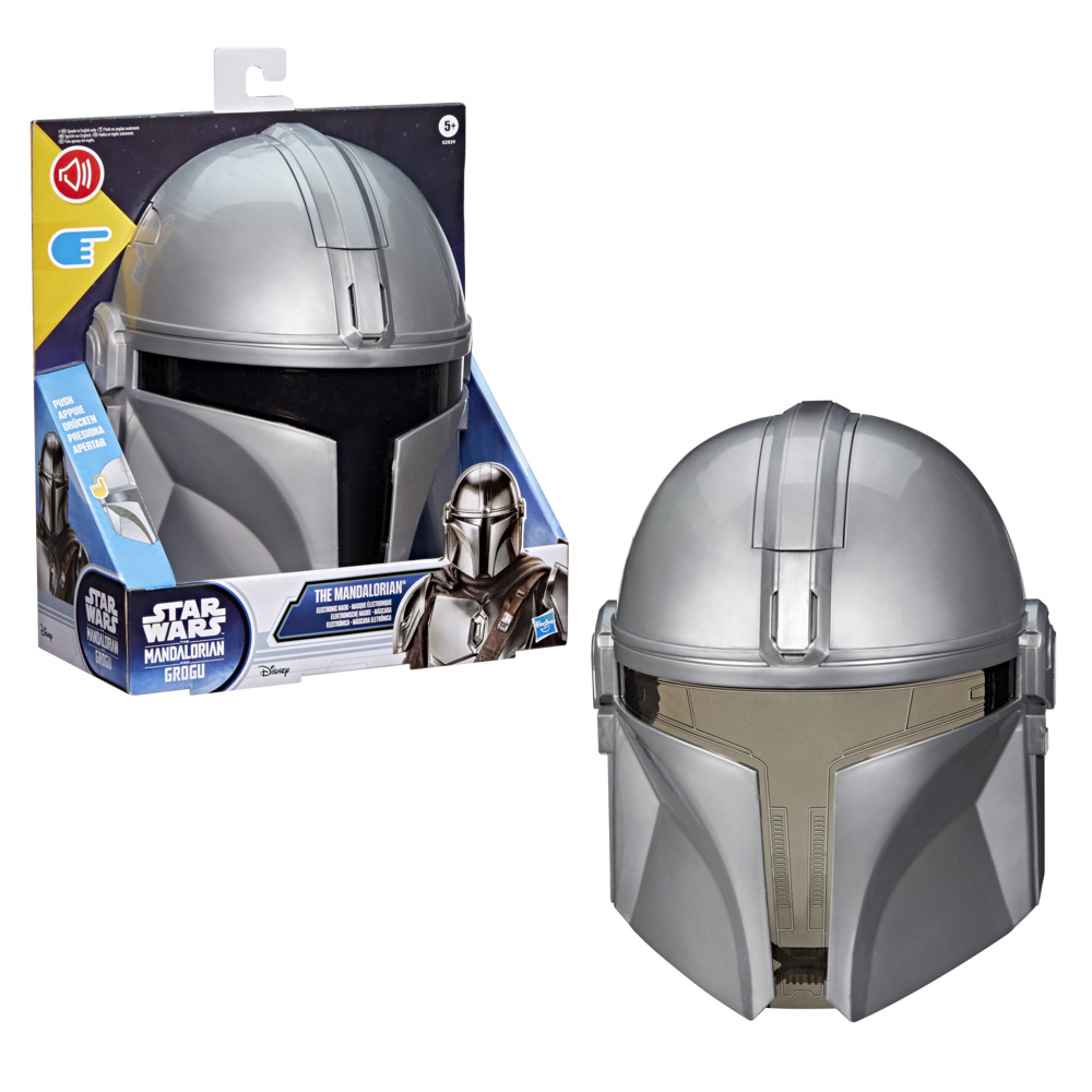 STAR WARS MOVIE MANDALORIAN ELECTRONIC MASKสวมบทบาทเป็นนักล่าเงินรางวัล - Image 7