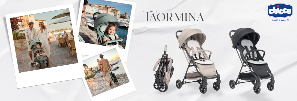 Chicco Taormina รถเข็นเด็กพับได้ เดินทาง