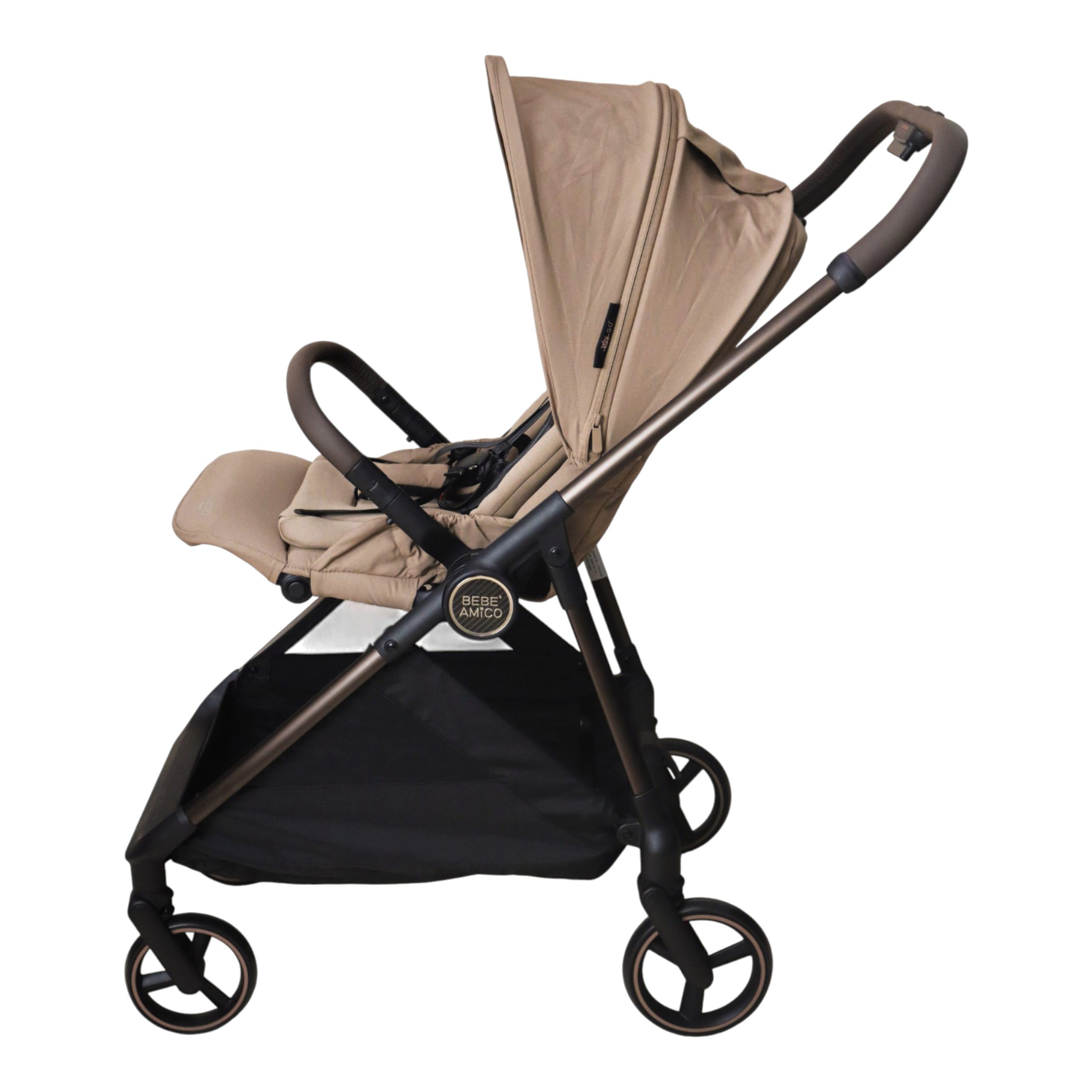 BEBE AMICO MILANO STROLLER - CEDAR BROWN รถเข็นเด็ก - Image 2