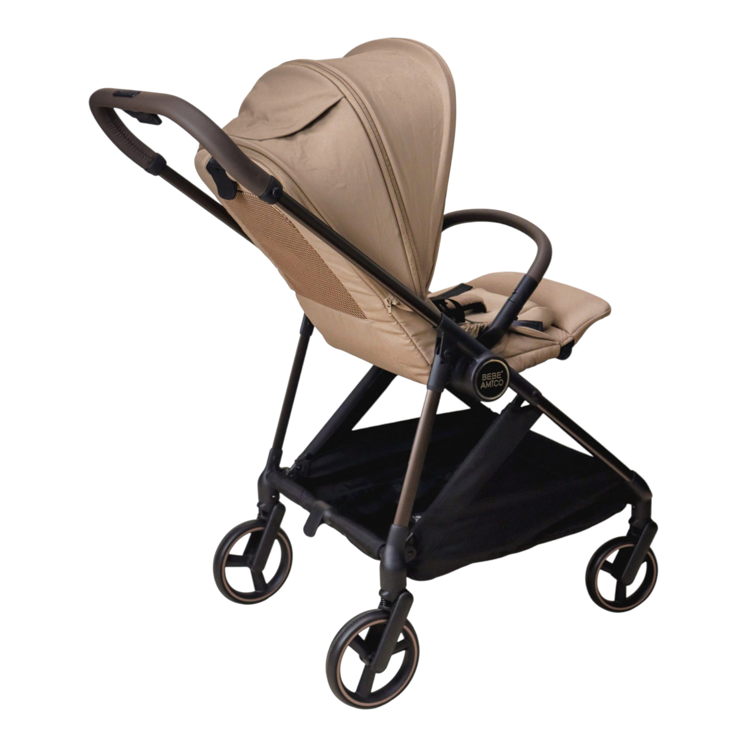 BEBE AMICO MILANO STROLLER - CEDAR BROWN รถเข็นเด็ก - Image 5