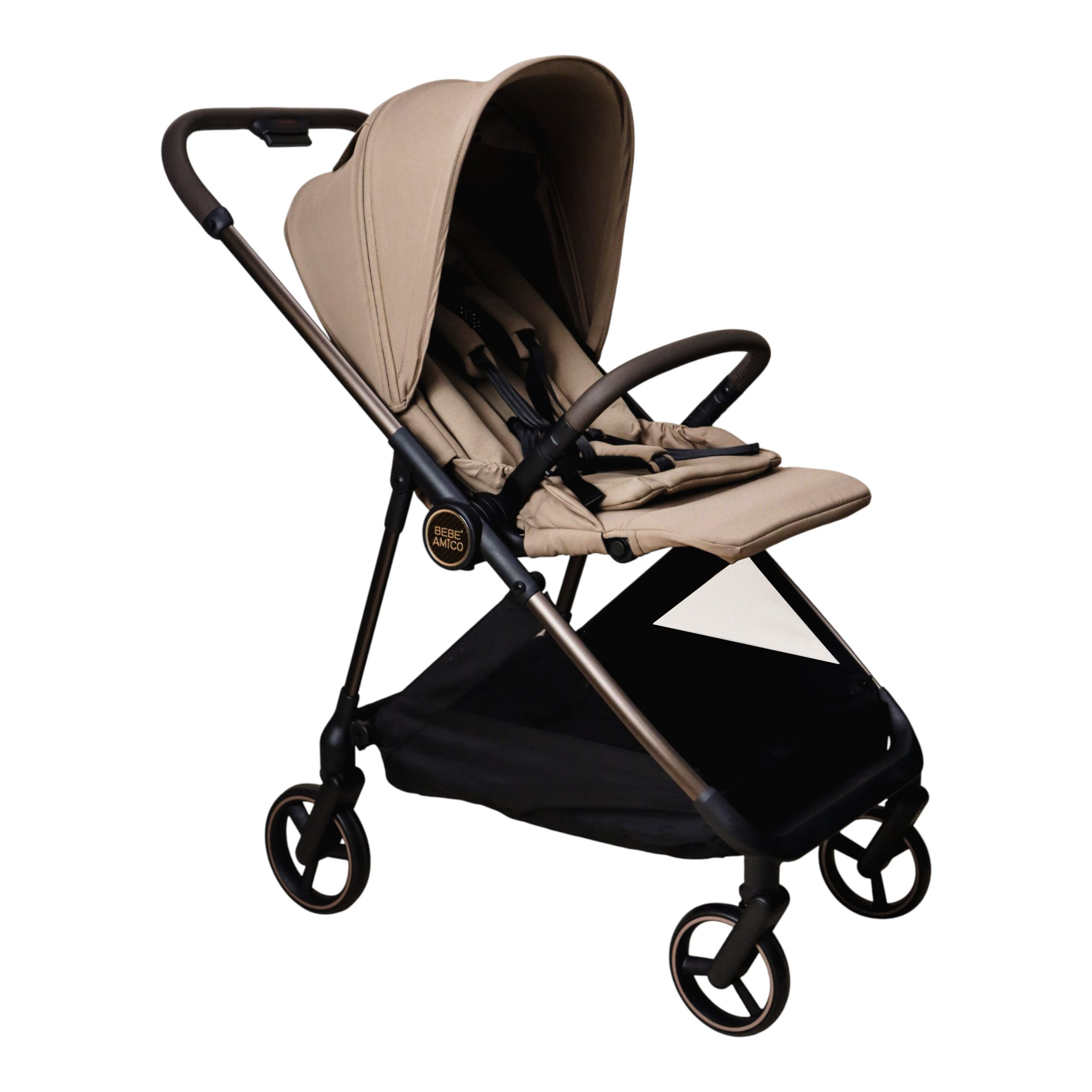 BEBE AMICO MILANO STROLLER - CEDAR BROWN รถเข็นเด็ก - Image 7