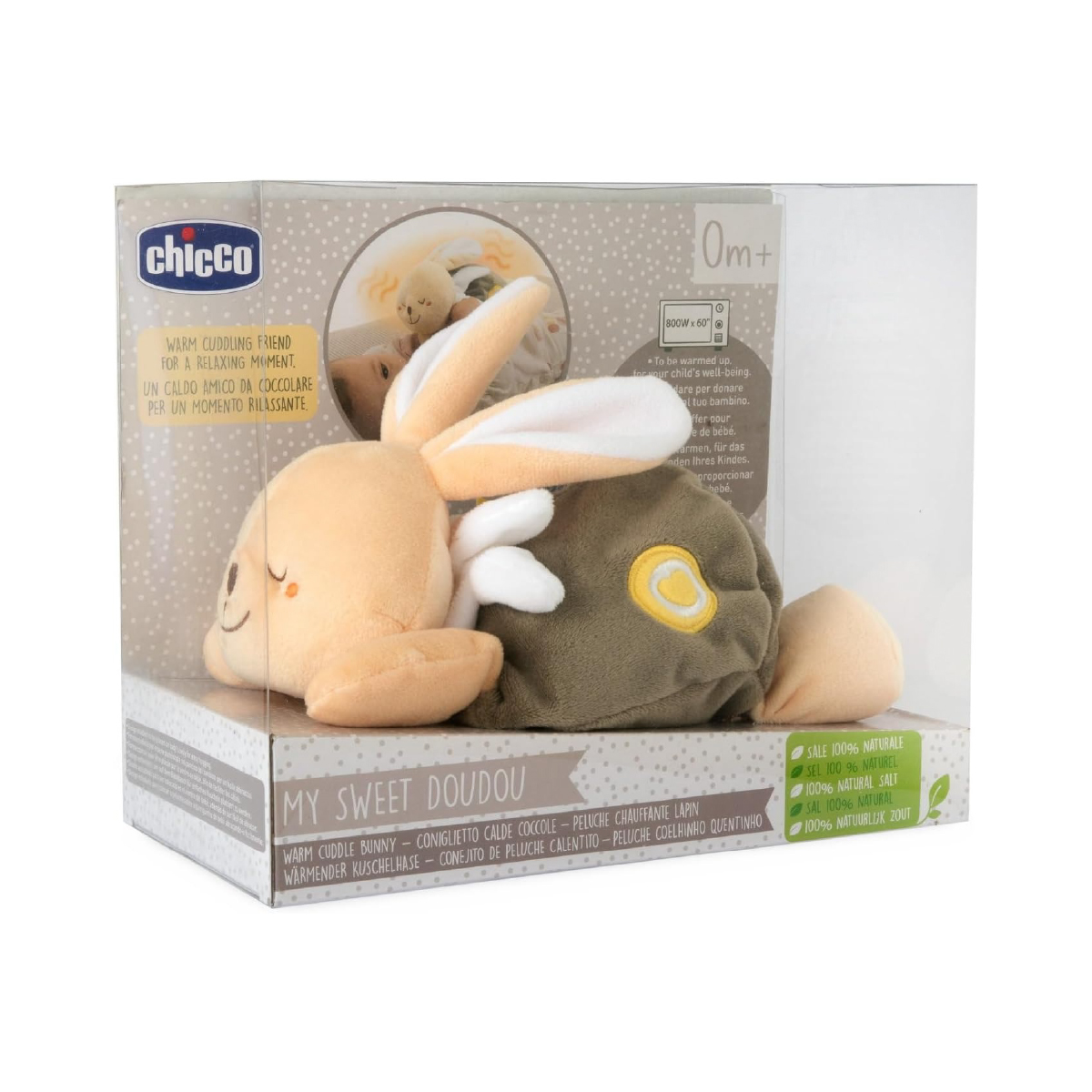CHICCO MY SWEET DOUDOU WARM CUDDLE BUNNY ตุ๊กตากระต่ายอุ่นนุ่มแสนละมุน