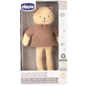 CHICCO MY SWEET DOUDOU LOVELY BEAR ตุ๊กตาผ้าปลอบนอนดีไซน์น้องหมีแสนน่ารัก