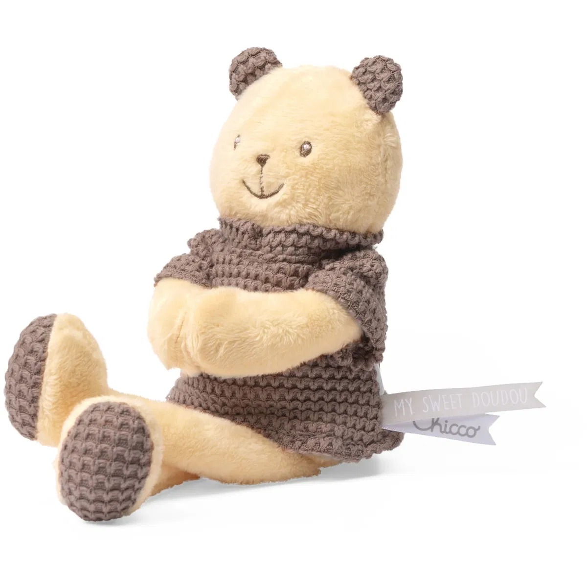 CHICCO MY SWEET DOUDOU LOVELY BEAR ตุ๊กตาผ้าปลอบนอนดีไซน์น้องหมีแสนน่ารัก - Image 3
