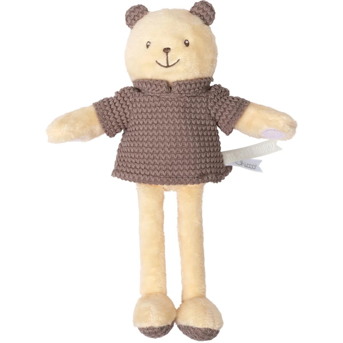 CHICCO MY SWEET DOUDOU LOVELY BEAR ตุ๊กตาผ้าปลอบนอนดีไซน์น้องหมีแสนน่ารัก - Image 4