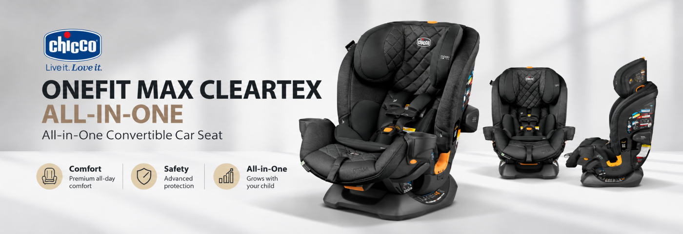 คาร์ซีท ยี่ห้อไหนดี 2026 Chicco Onefit Max Cleartex