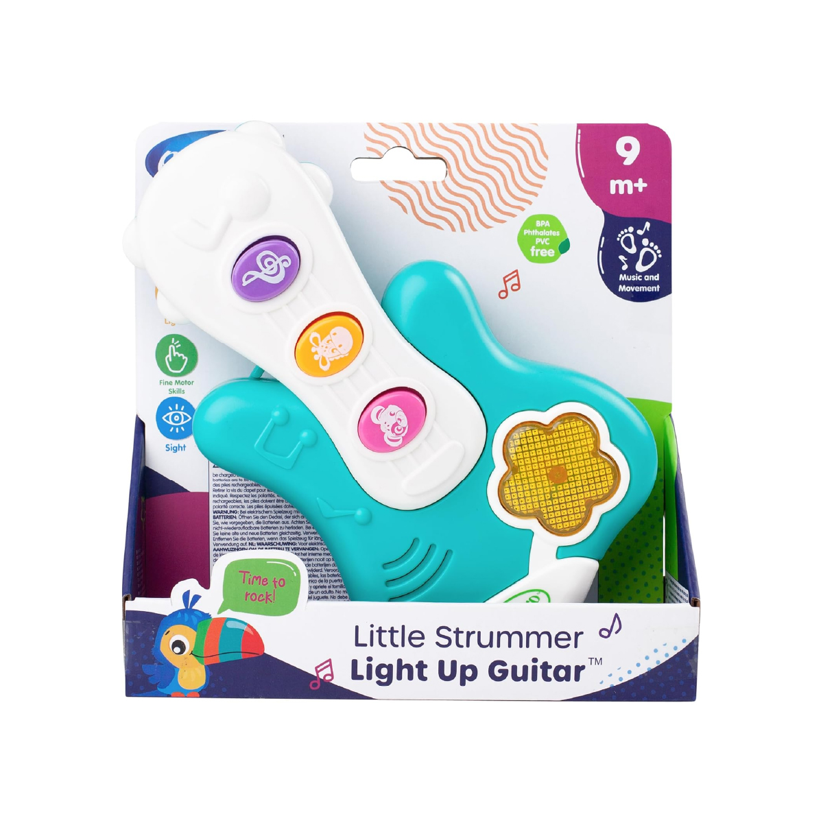 PLAYGRO LITTLE STRUMMER LIGHT UP GUITAR ของเล่นกีตาร์ดนตรีมีไฟสุดน่ารัก
