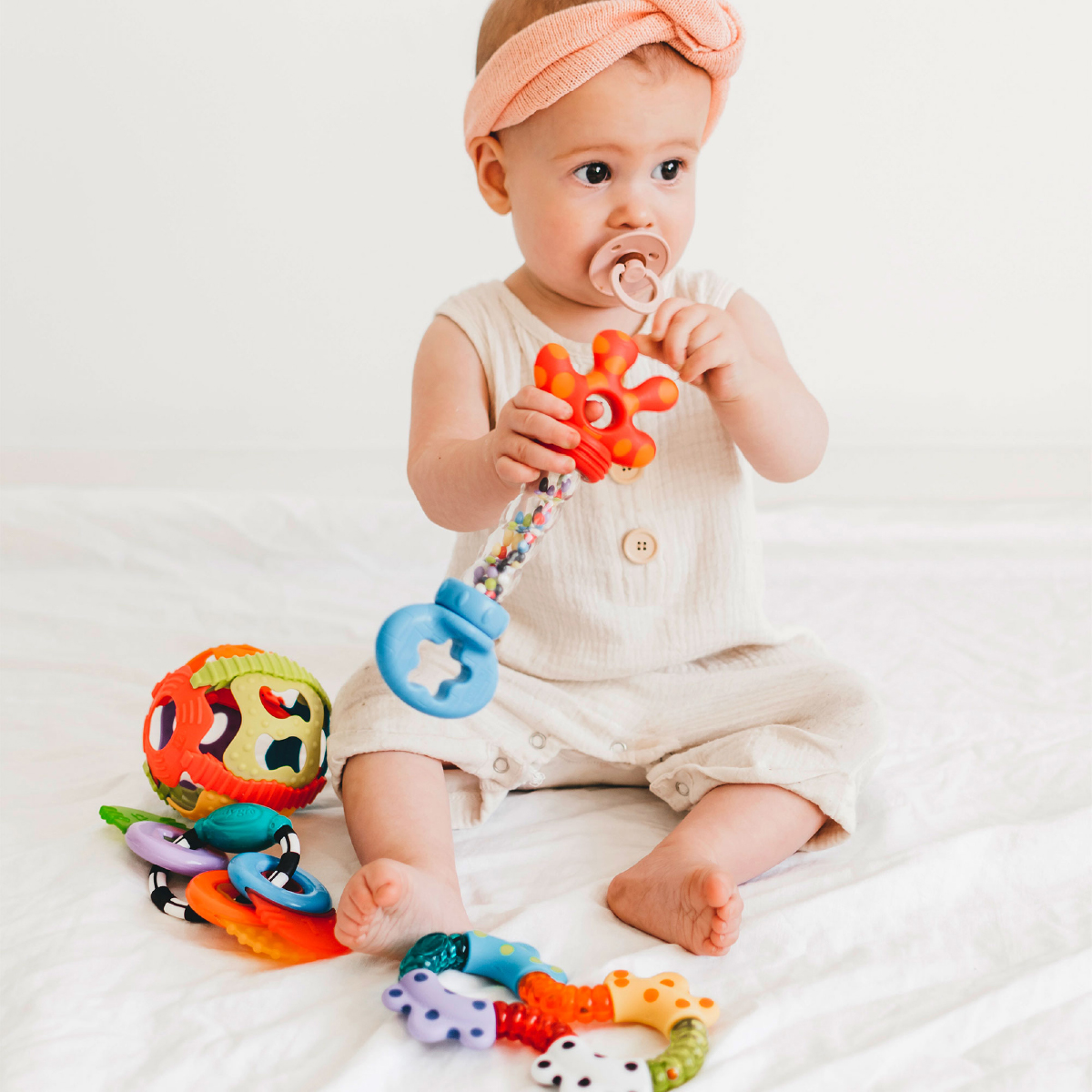 PLAYGRO RATTLE AND CHEW GIFT PACK ชุดเซตของเล่นเขย่าและยางกัด - Image 3