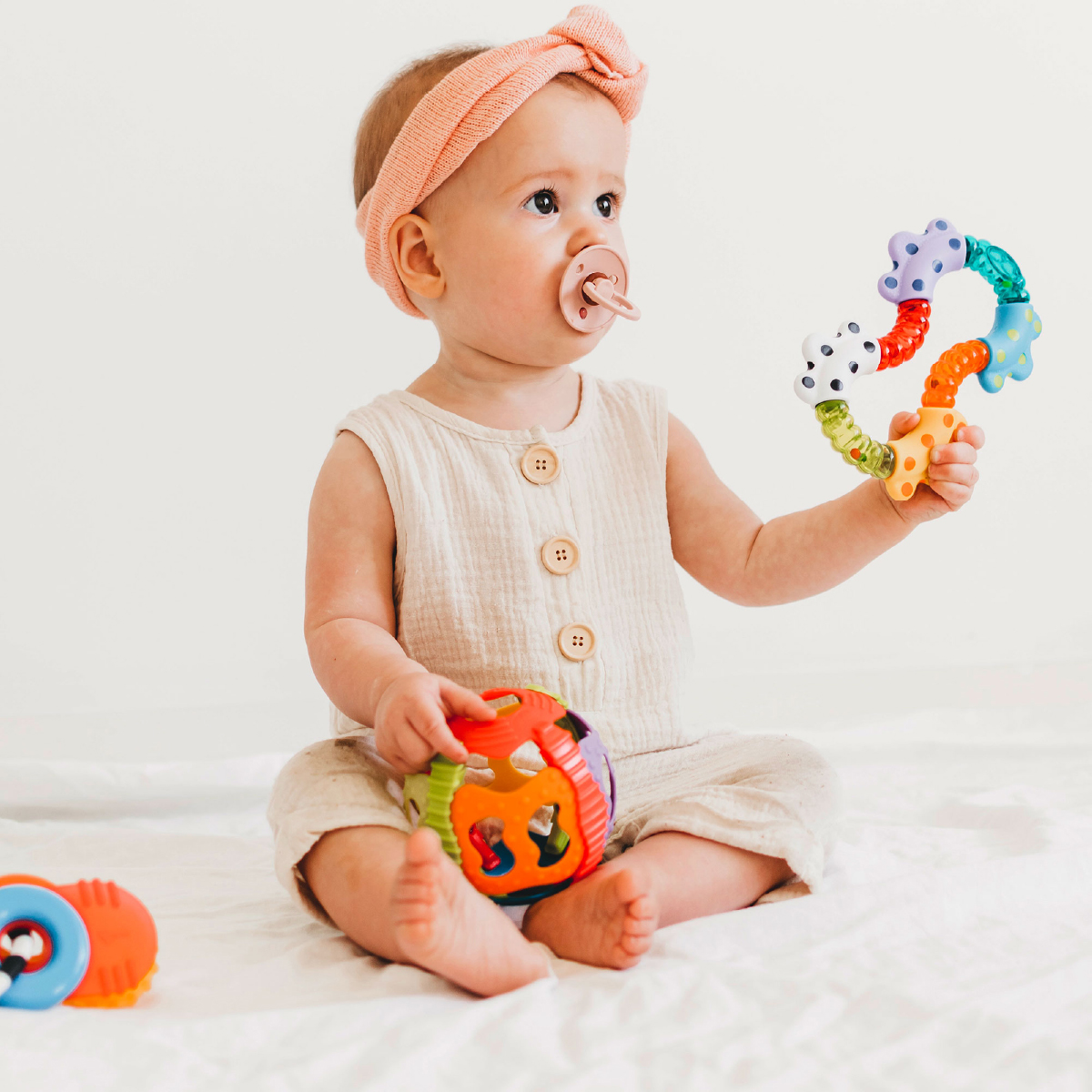 PLAYGRO RATTLE AND CHEW GIFT PACK ชุดเซตของเล่นเขย่าและยางกัด - Image 4