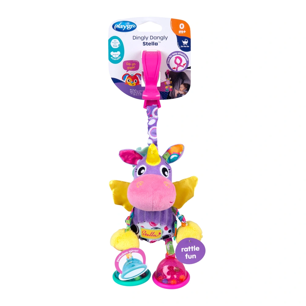 PLAYGRO DINGLY DANGLY STELLA ของเล่นห้อยเขย่ารูปตัวการ์ตูนยูนิคอร์น