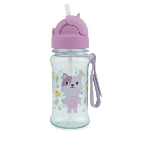 Alternative view of BESTIES SQUAD TRITAN RENEW STRAW BOTTLE CAT ขวดน้ำน้องแมว