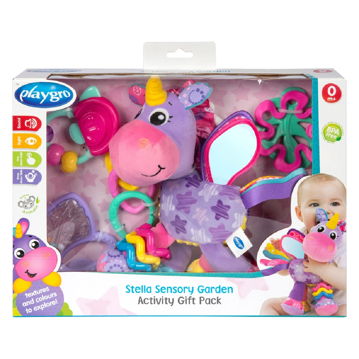 PLAYGRO STELLA SENSORY GARDEN ACTIVITY GIFT PACK ชุดเซตของเล่นเสริมพัฒนาการ