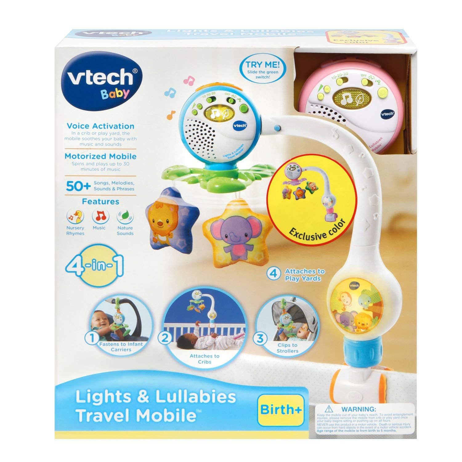 lights and lullabies travel mobile