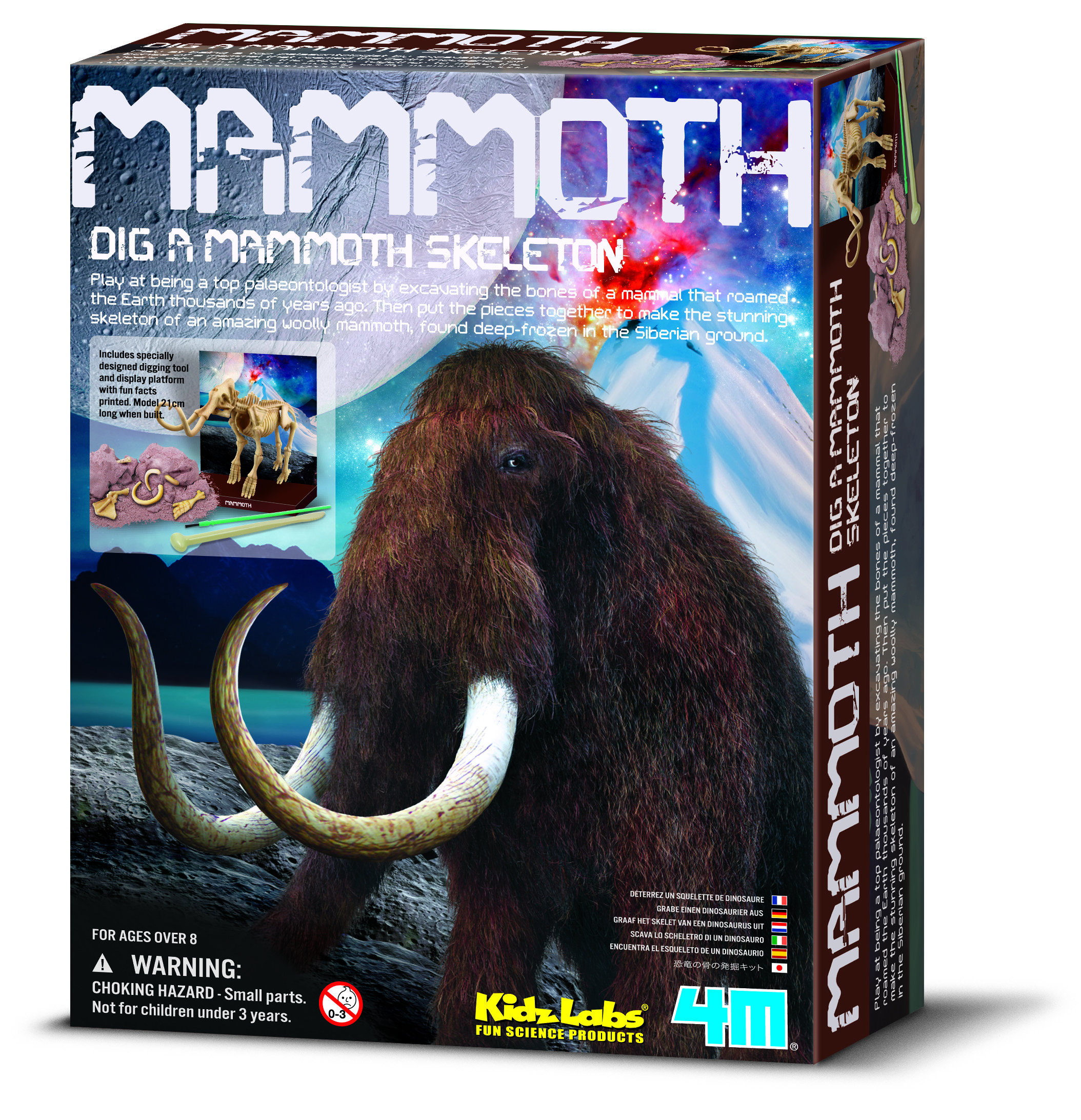 FM120032360000 4M Dinosaur-Dig a Mammoth Skeleton(1)