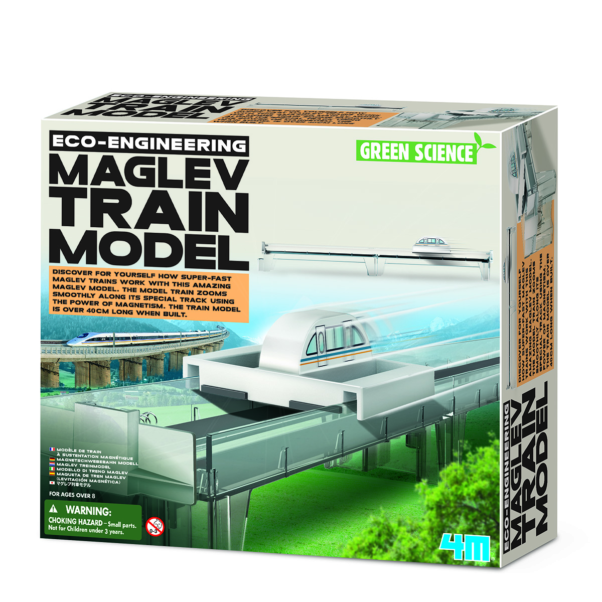 FM120033790000 4M Eco Engineering - Maglev Train Model(1)