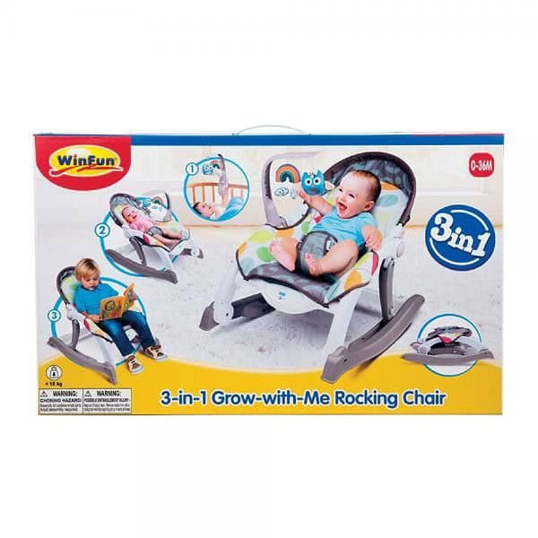 Lot 209_Winfun 2 in 1 Grow with Me Rocking Chair-2