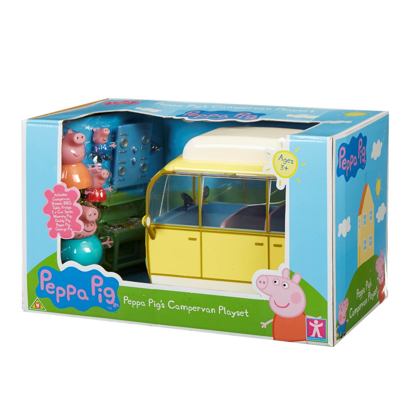 peppa pig campervan set