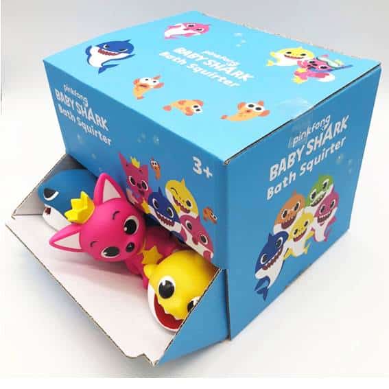 baby shark bath squirter