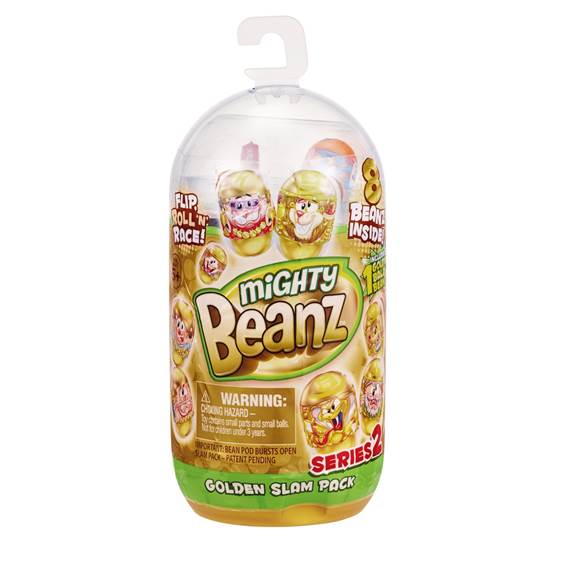 Mighty Beanz Slam Pack Series 2 With 8 Beanz Inside 