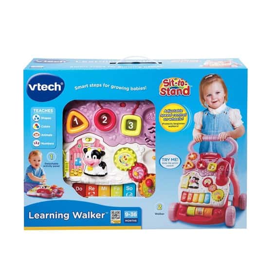 VT110770500000 Vtech Sit-To-Stand Learning Walker -Pink (2)